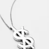 Flash Sale Ksubi 925 Dripps Cross Dollar Necklace