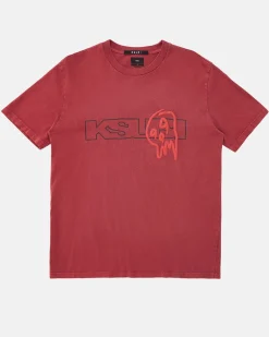 Cheap Ksubi 999 Skull Kash Ss Tee Blood