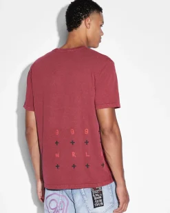 Cheap Ksubi 999 Skull Kash Ss Tee Blood