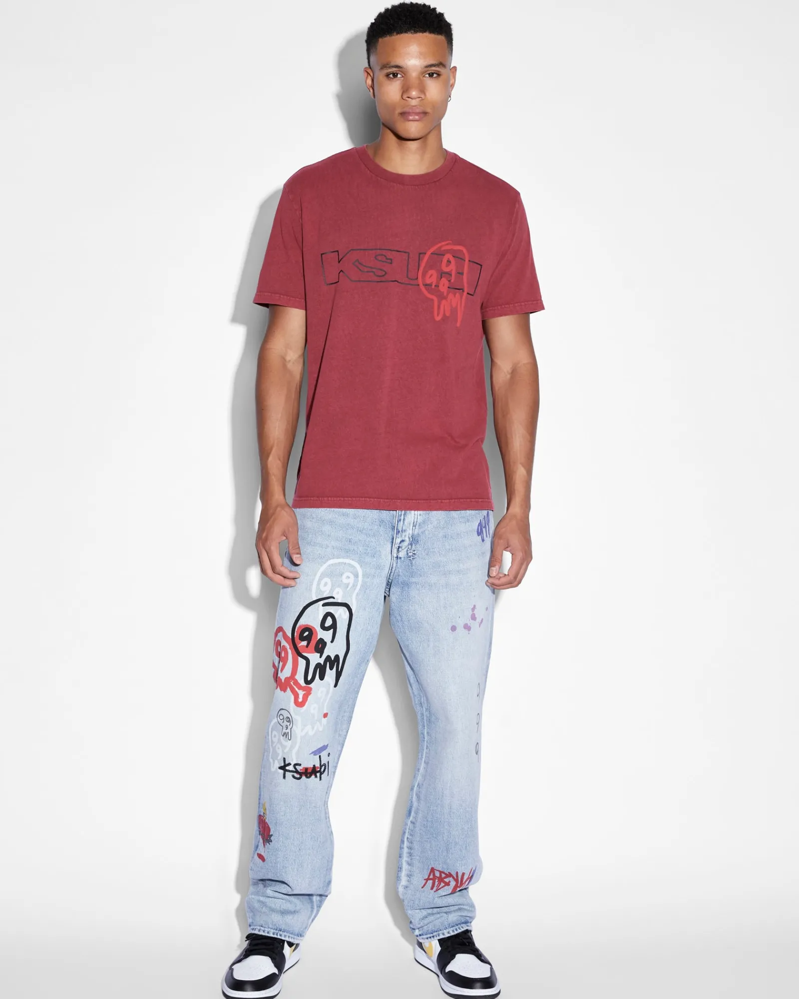 Flash Sale Ksubi 999 Skull Kash Ss Tee Blood