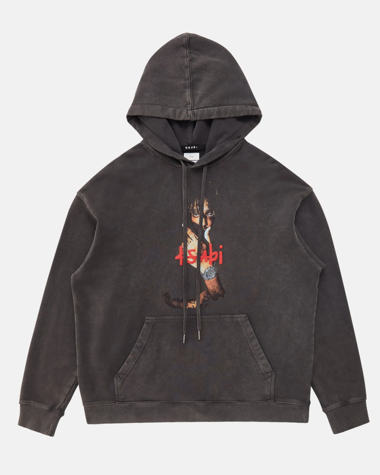 Store Ksubi 999 Wrld Biggie Hoodie Faded Black