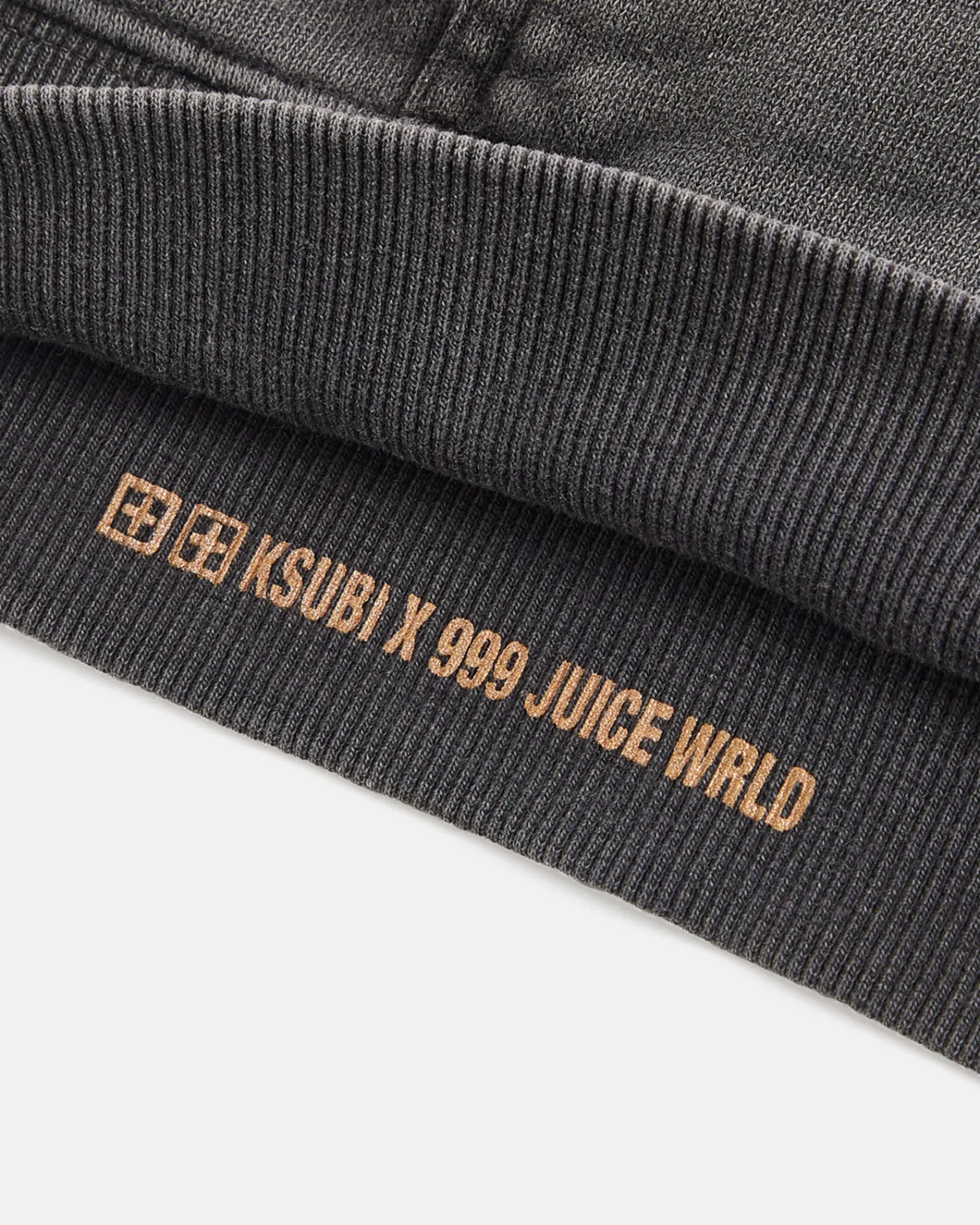 New Ksubi 999 Wrld Biggie Hoodie Faded Black