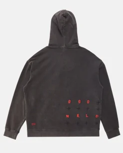Store Ksubi 999 Wrld Biggie Hoodie Faded Black