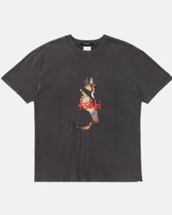 Discount Ksubi 999 Wrld Biggie Ss Tee Faded Black