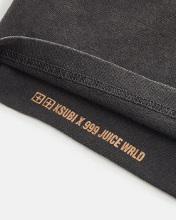 Discount Ksubi 999 Wrld Biggie Ss Tee Faded Black
