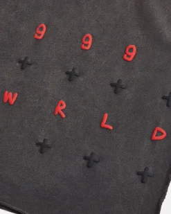 Discount Ksubi 999 Wrld Biggie Ss Tee Faded Black