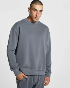 Sale Ksubi 4 X 4 Biggie Crew Charcoal