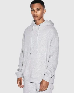 Hot Ksubi 4 X 4 Biggie Hoodie Grey Marle