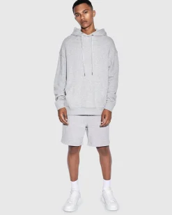 Hot Ksubi 4 X 4 Biggie Hoodie Grey Marle