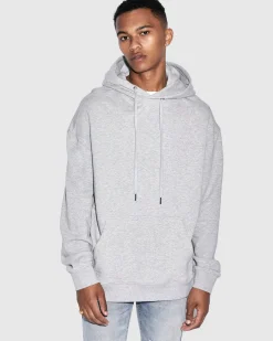 Hot Ksubi 4 X 4 Biggie Hoodie Grey Marle