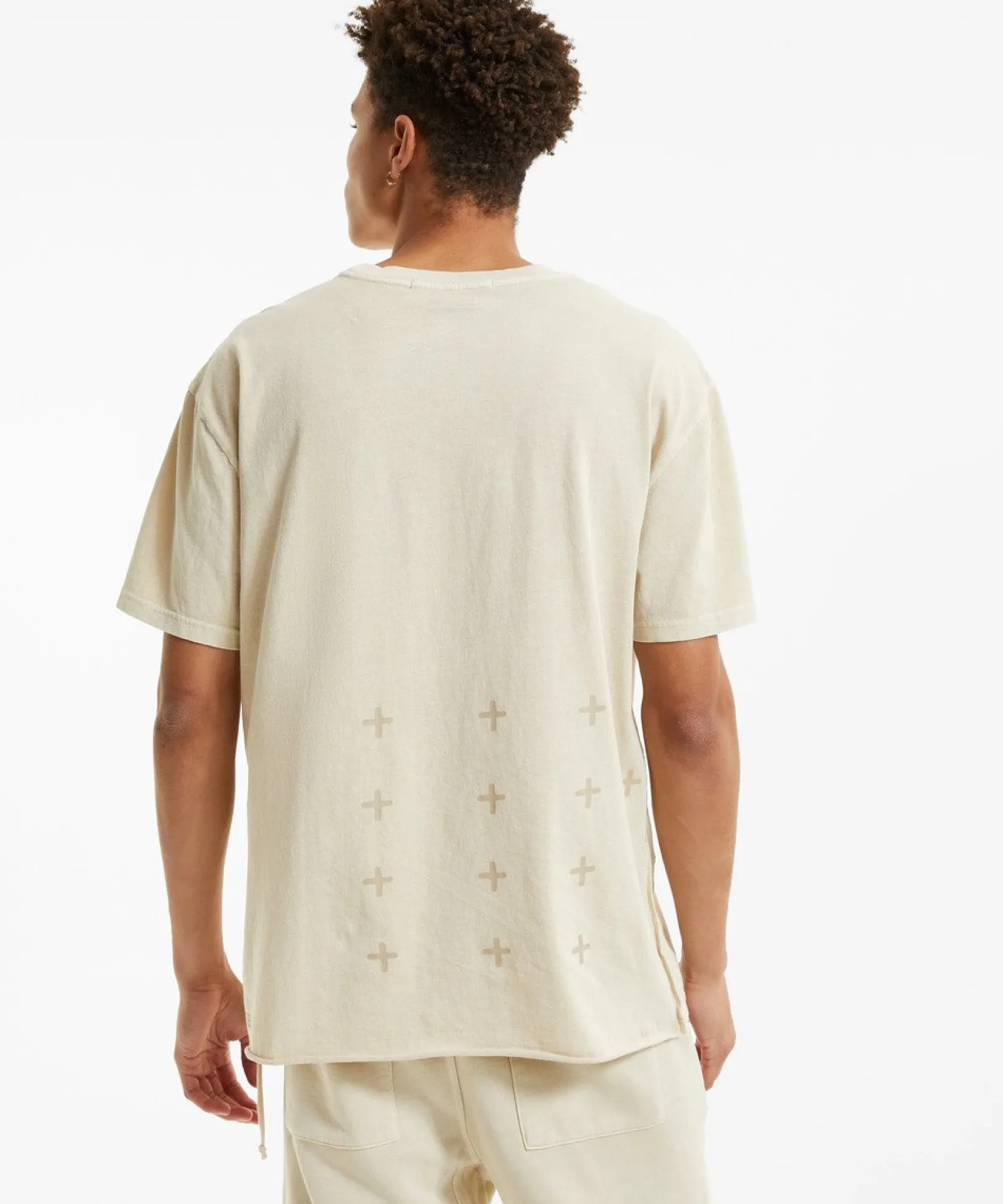 Discount Ksubi 4 X 4 Biggie Ss Tee Desert