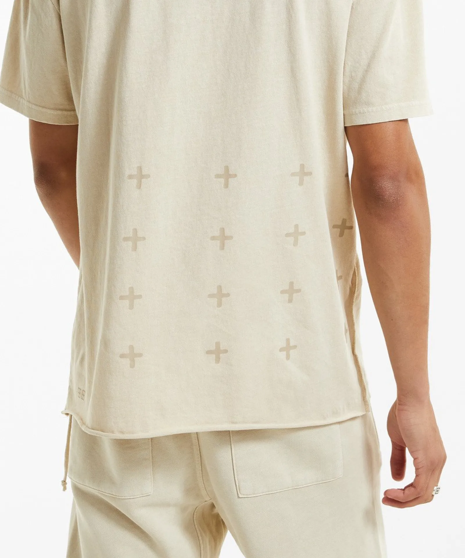 Discount Ksubi 4 X 4 Biggie Ss Tee Desert
