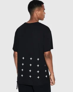 Sale Ksubi 4 X 4 Biggie Ss Tee Jet Black
