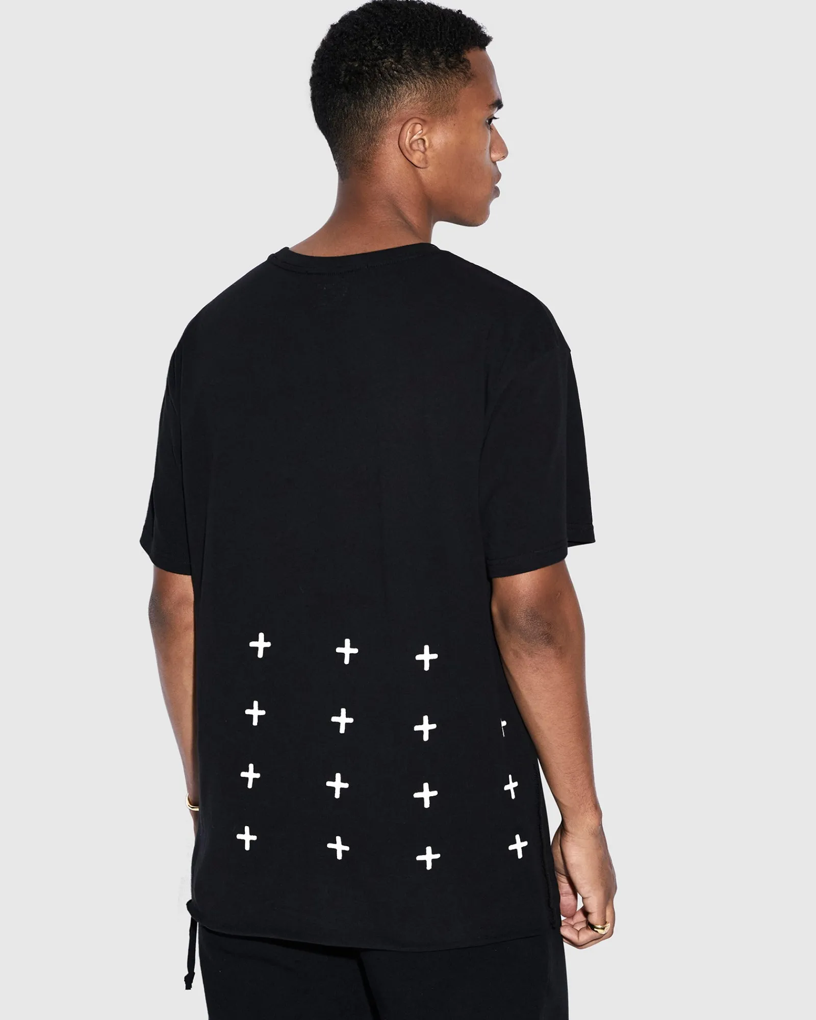 Sale Ksubi 4 X 4 Biggie Ss Tee Jet Black