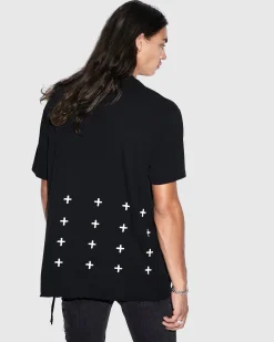 Sale Ksubi 4 X 4 Biggie Ss Tee Jet Black