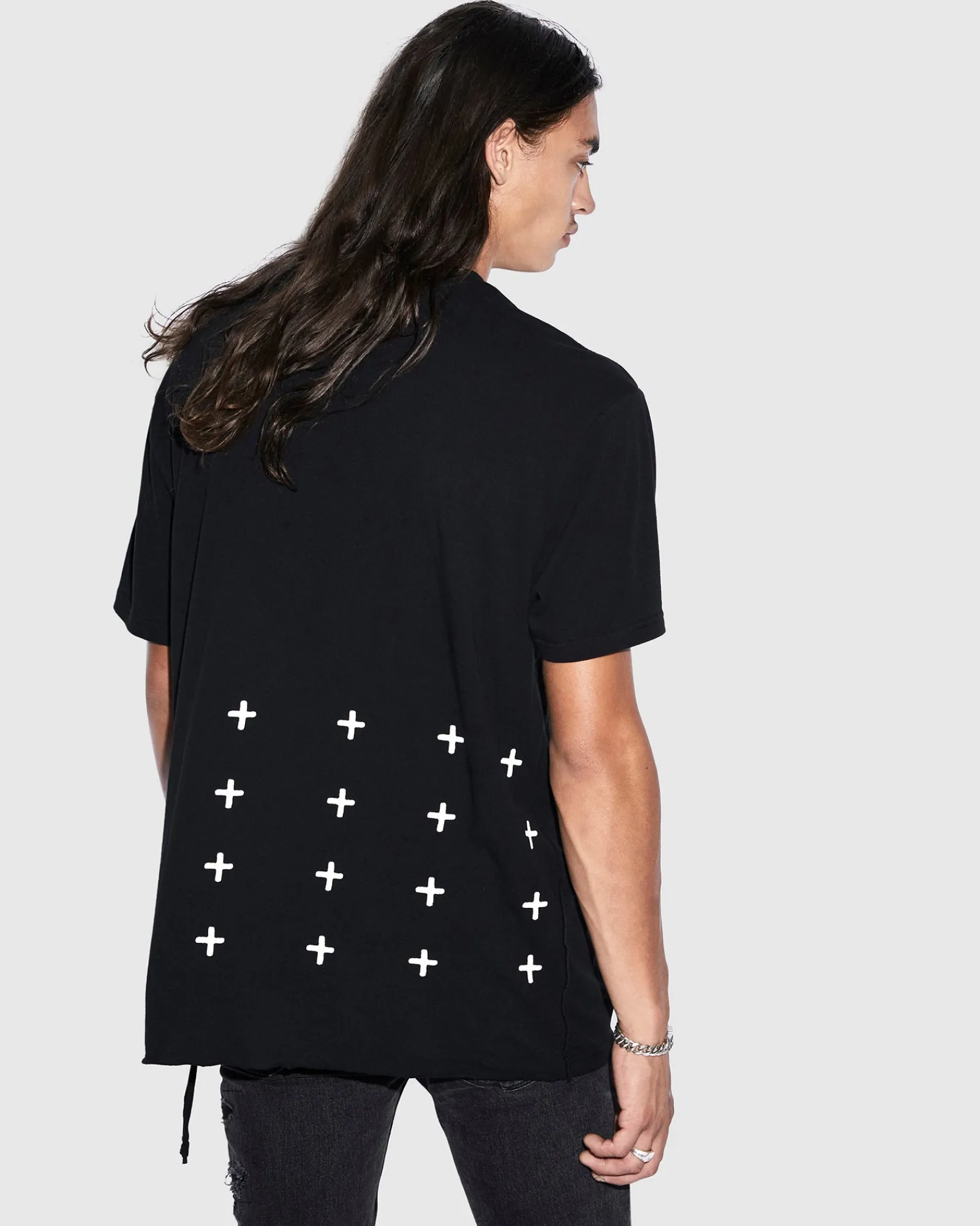 Sale Ksubi 4 X 4 Biggie Ss Tee Jet Black