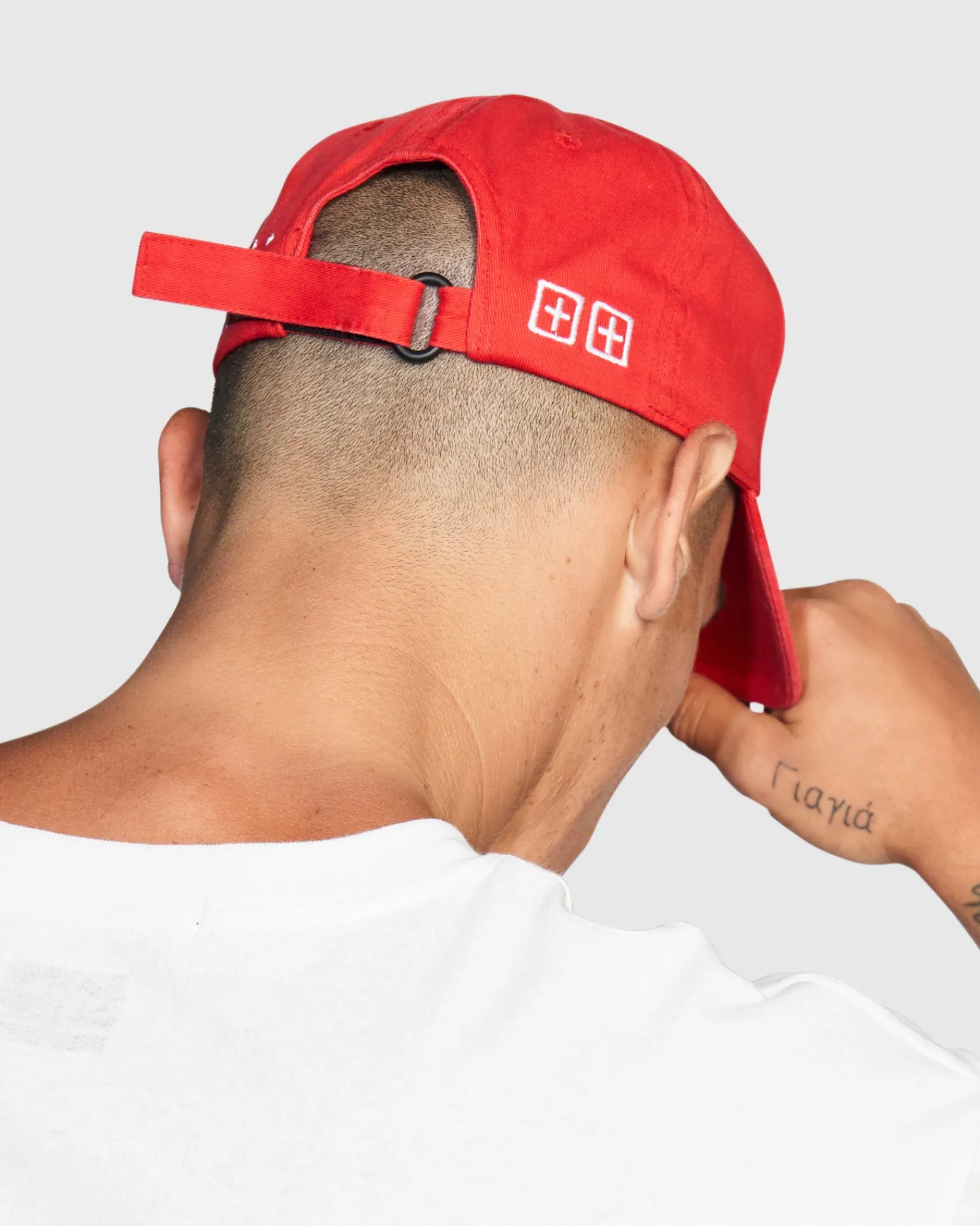 Store Ksubi 4 X 4 Cross Dollar Cap Red