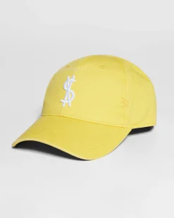 Outlet Ksubi 4 X 4 Cross Dollar Cap Yellow