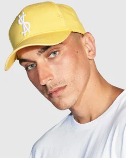 Outlet Ksubi 4 X 4 Cross Dollar Cap Yellow