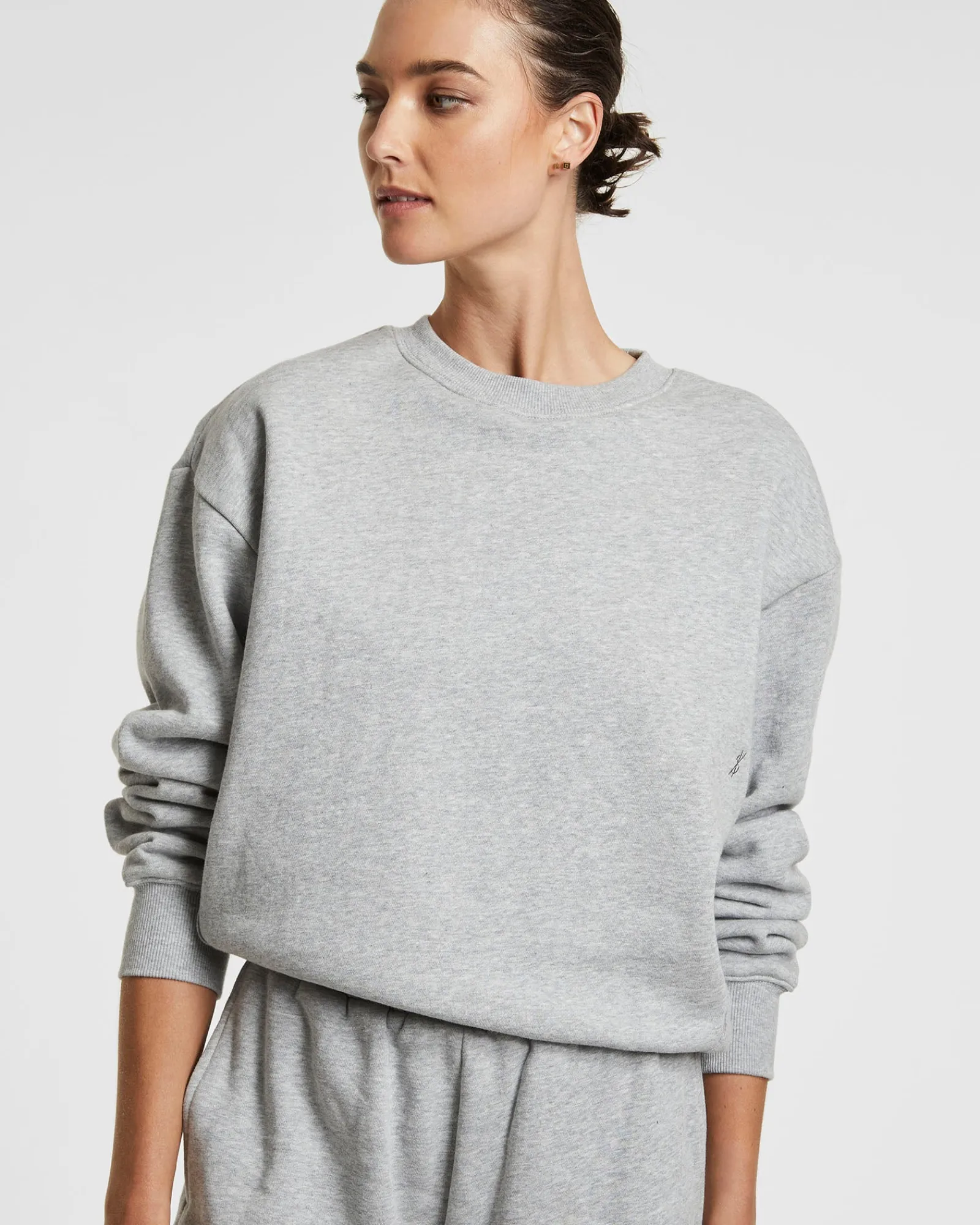 Shop Ksubi 3 X 4 Klassic Crew Grey Marl