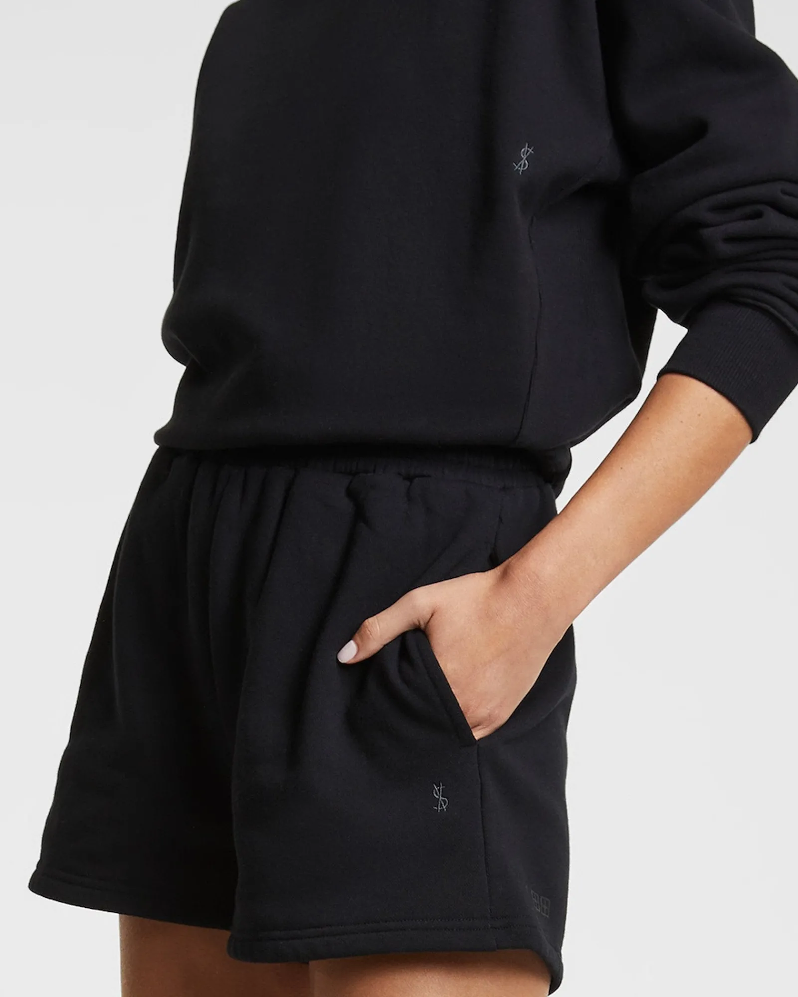 Clearance Ksubi 3 X 4 Klassic Crew Jet Black