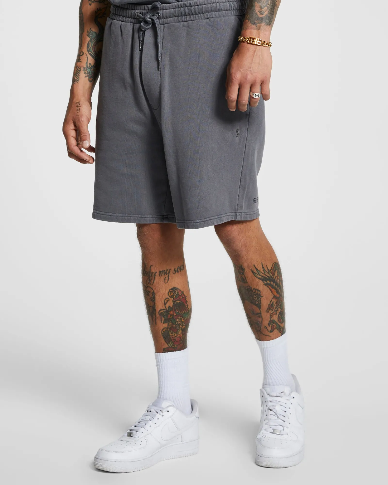 Fashion Ksubi 4 X 4 Trak Short Charcoal
