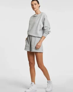 Fashion Ksubi 3 X 4 Trak Short Grey Marl