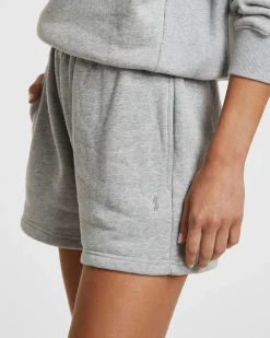 Fashion Ksubi 3 X 4 Trak Short Grey Marl