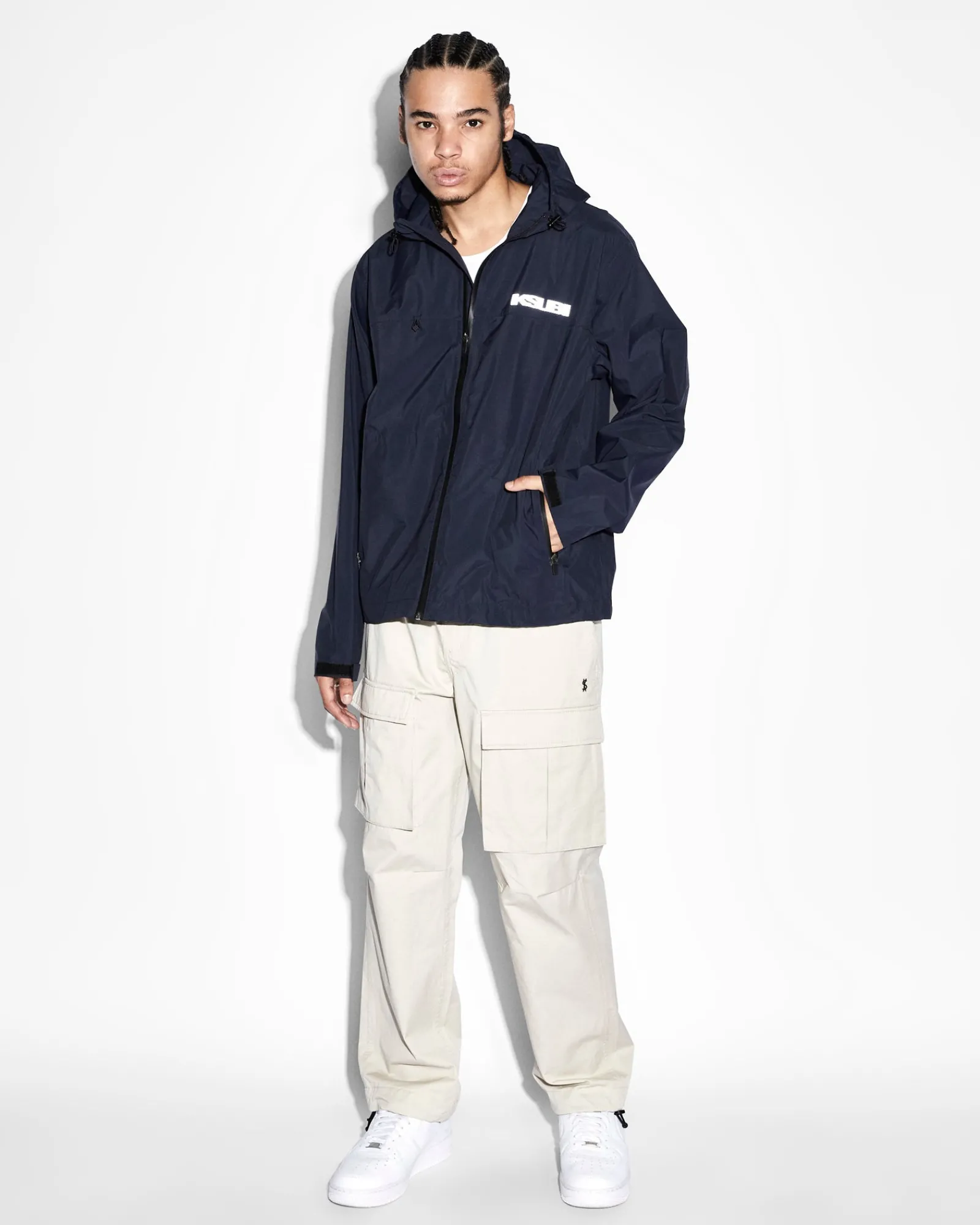 Hot Ksubi Alltime Spray Jacket Navy