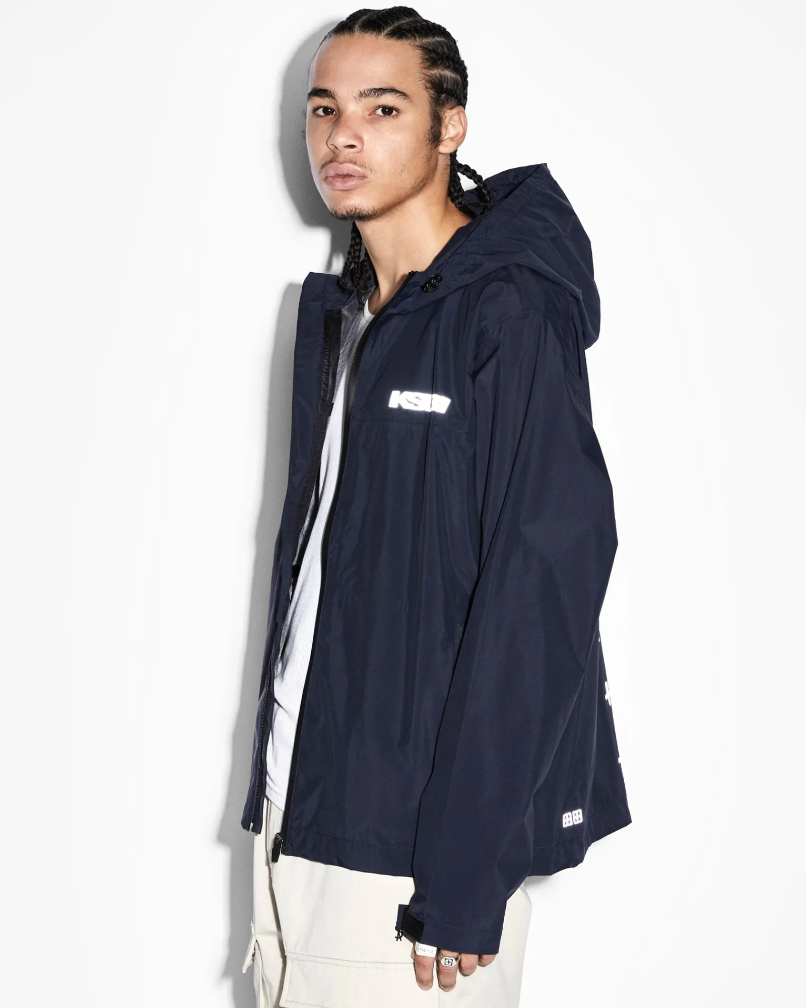 Hot Ksubi Alltime Spray Jacket Navy