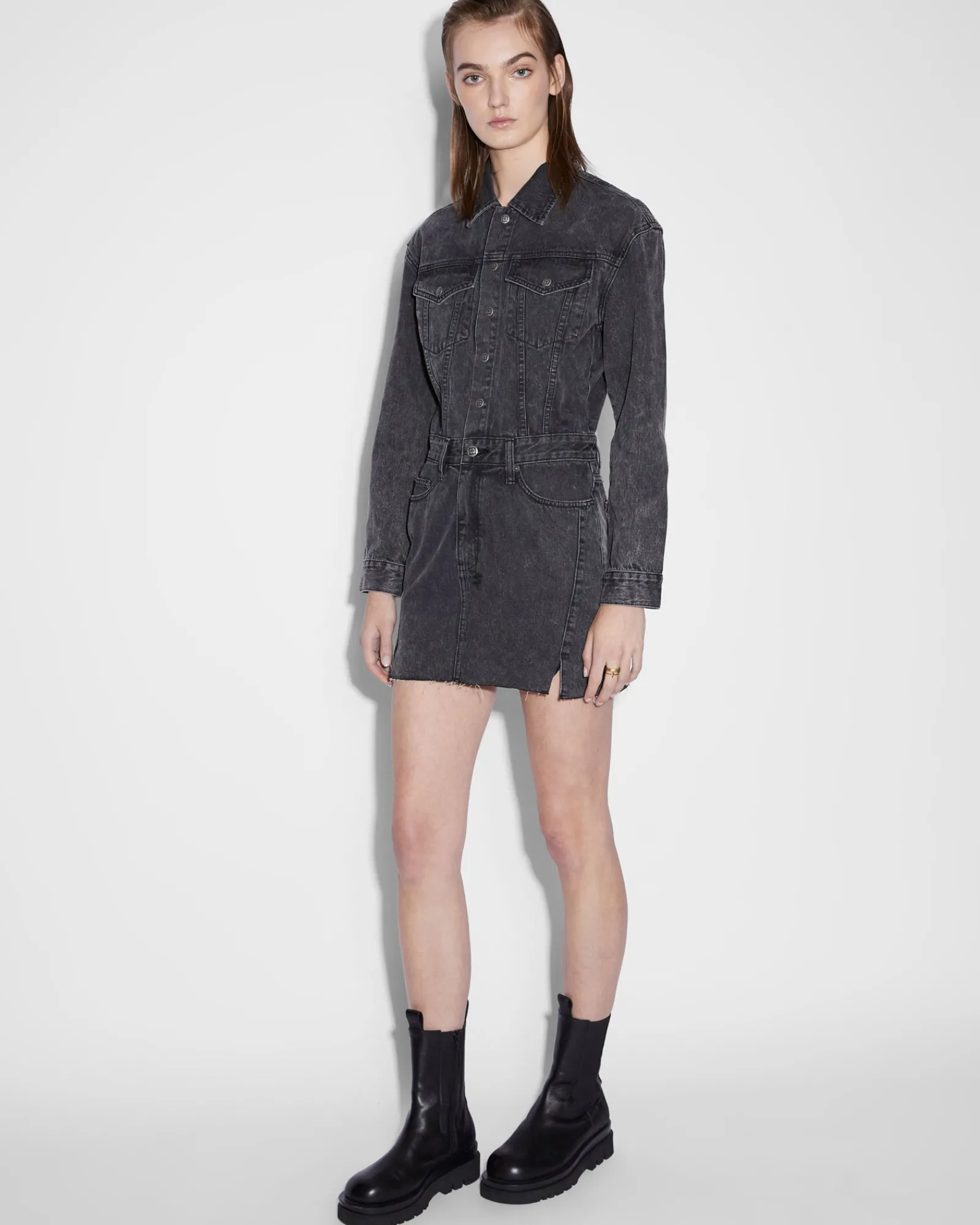 Cheap Ksubi Altitude Boilerdress Shadow