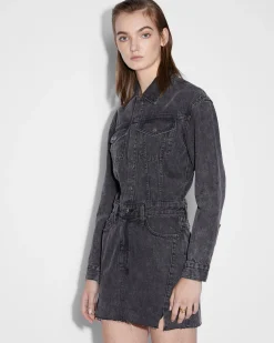 Cheap Ksubi Altitude Boilerdress Shadow