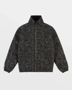 Shop Ksubi Amnesia Reversible Puffer Jacket Camo
