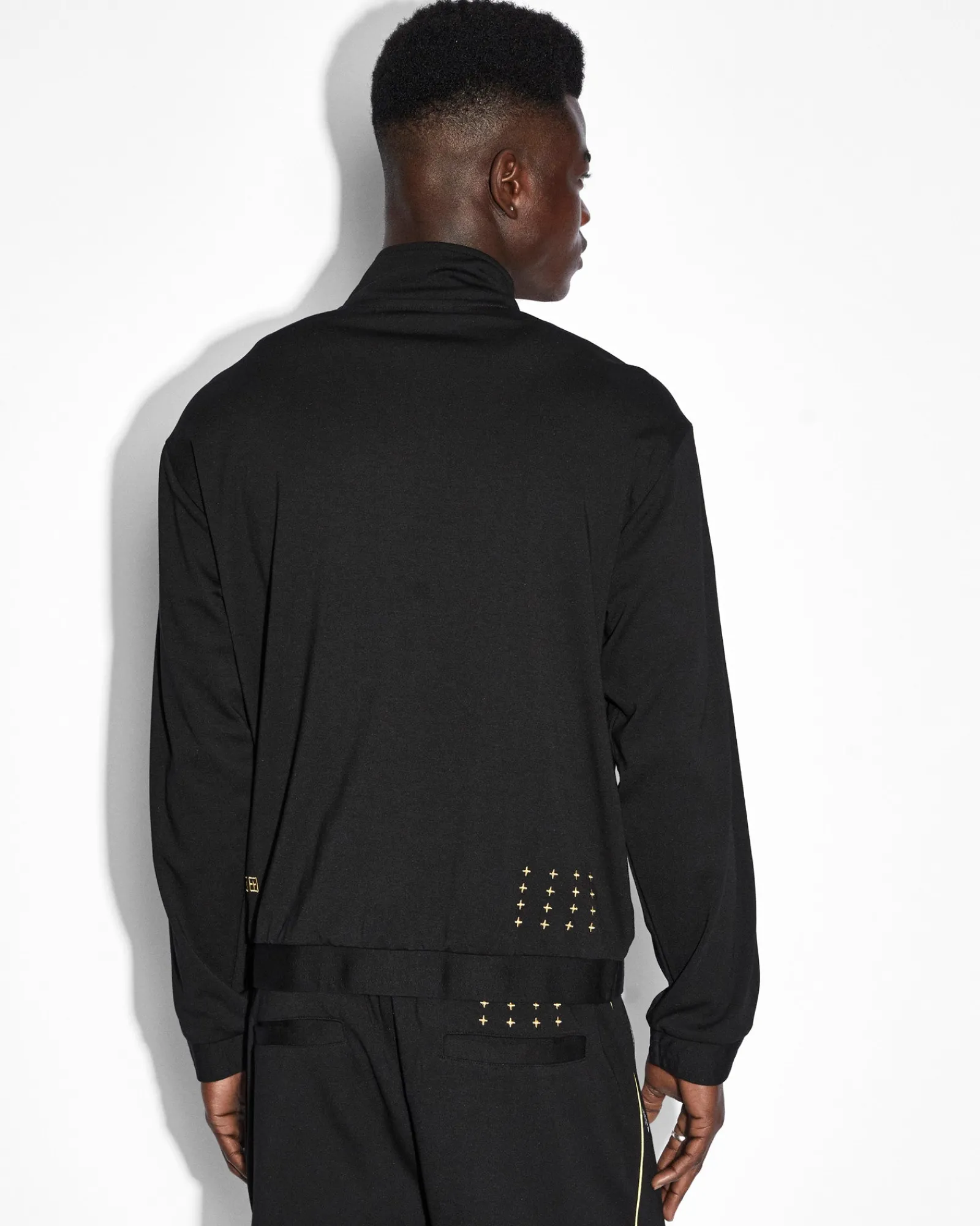 Online Ksubi Antidote Trak Jacket Black/Yellow
