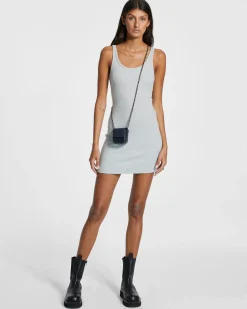 Online Ksubi Arise Tank Dress Grey Marle