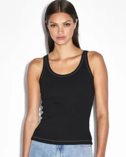 Discount Ksubi Arise Tank Top Black