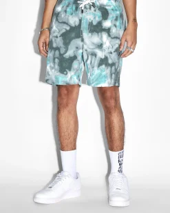 Outlet Ksubi Astro Short Green Dye