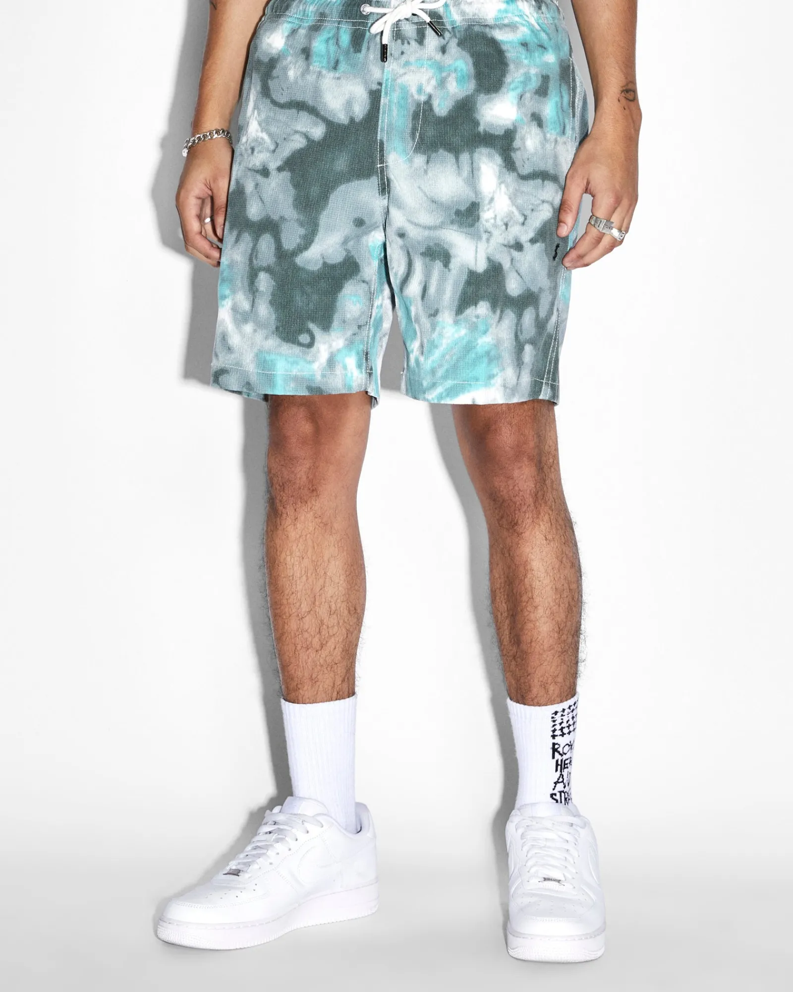 Outlet Ksubi Astro Short Green Dye
