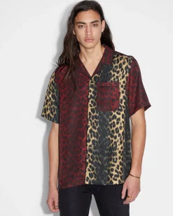 New Ksubi Big Kat Resort Ss Shirt 2 Tone