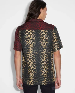 New Ksubi Big Kat Resort Ss Shirt 2 Tone