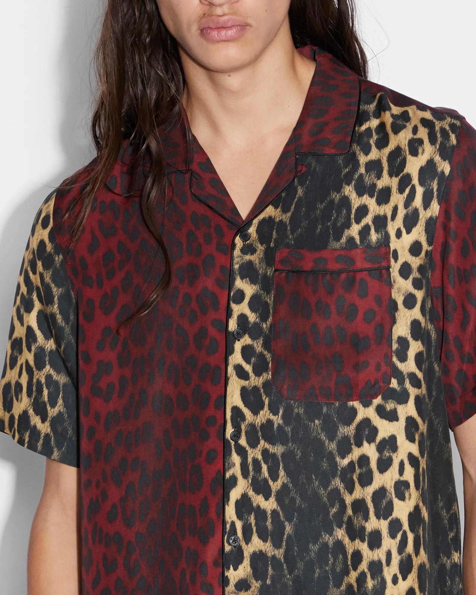 New Ksubi Big Kat Resort Ss Shirt 2 Tone