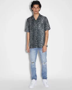 Sale Ksubi Big Kat Resort Ss Shirt Black