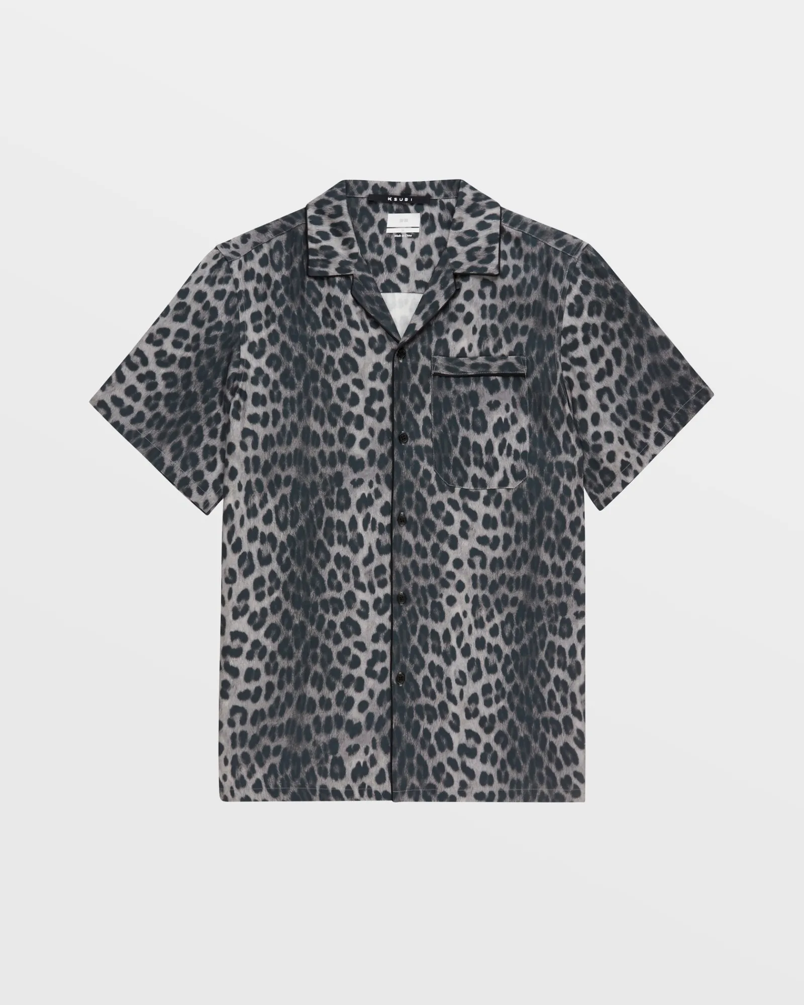 Sale Ksubi Big Kat Resort Ss Shirt Black