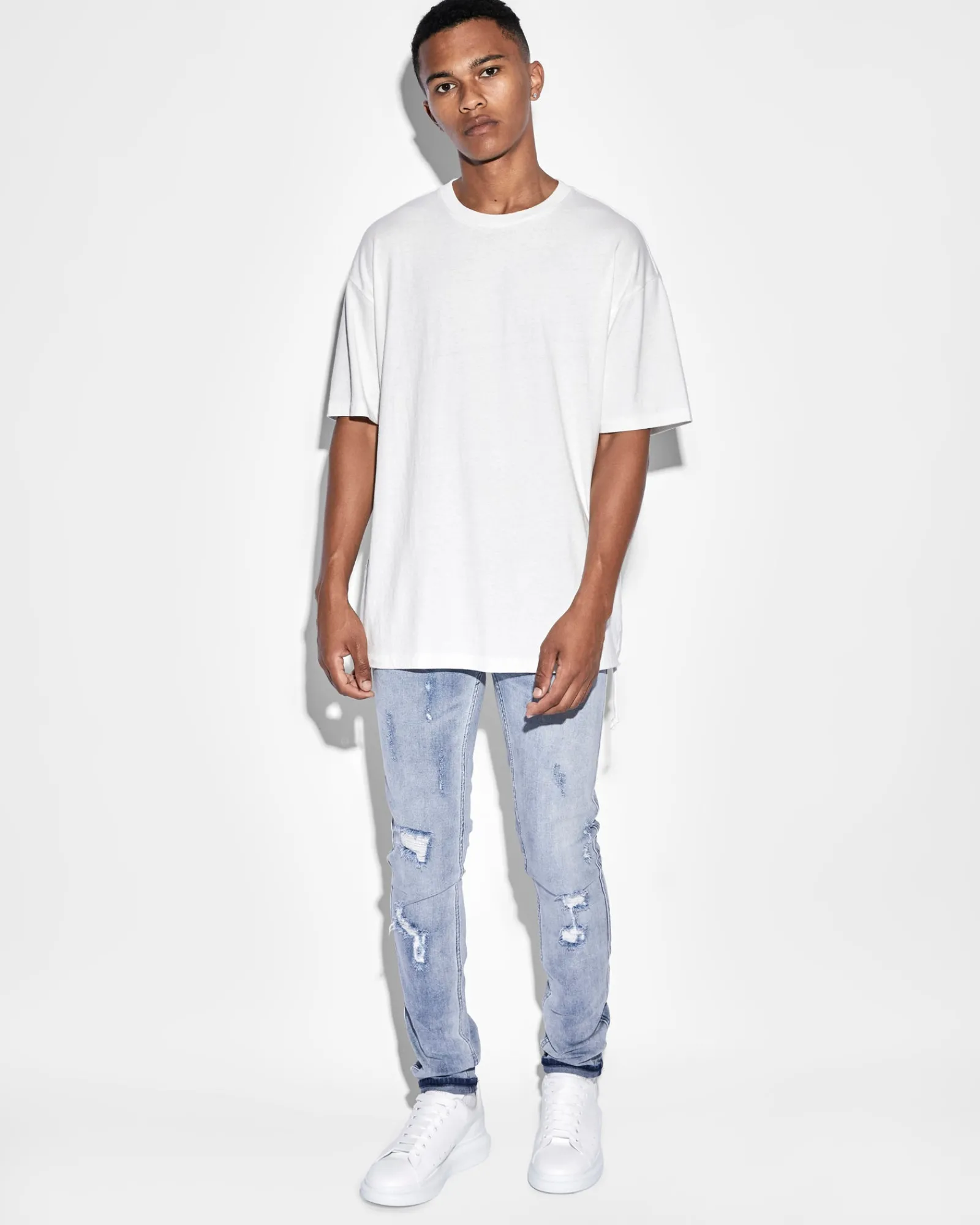 Cheap Ksubi Biggie Ss Tee Worn In White