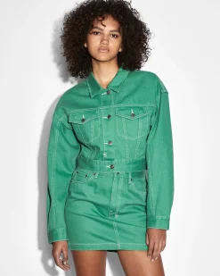 Shop Ksubi Billie Jacket Jade