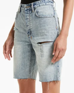 Flash Sale Ksubi Brooklyn Short Skream Trashed