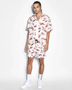Best Sale Ksubi Burnt Boardshort White