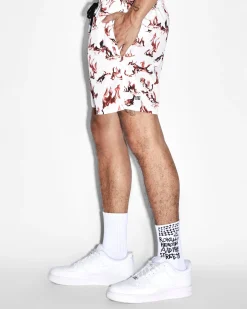 Best Sale Ksubi Burnt Boardshort White