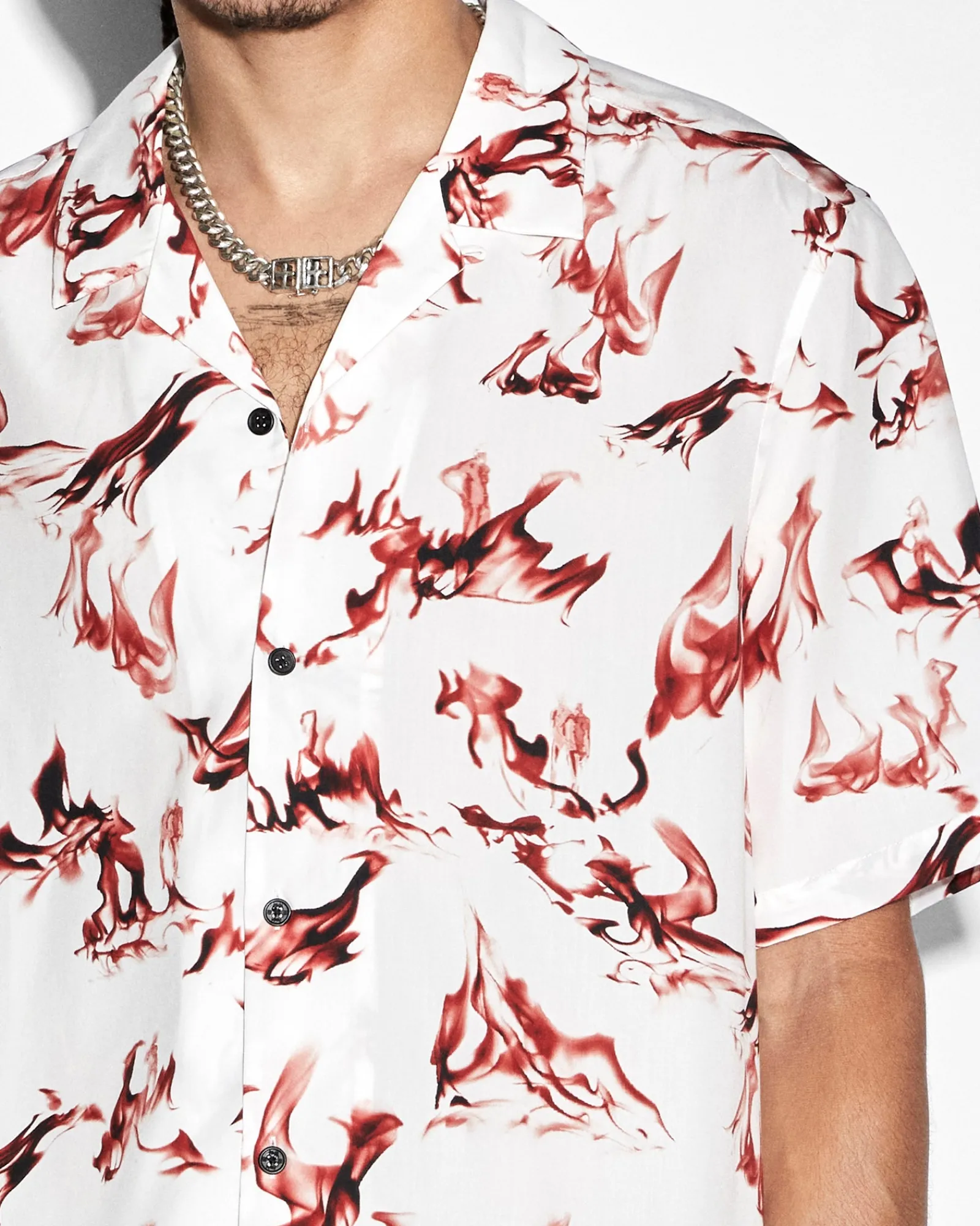 Flash Sale Ksubi Burnt Resort Ss Shirt White