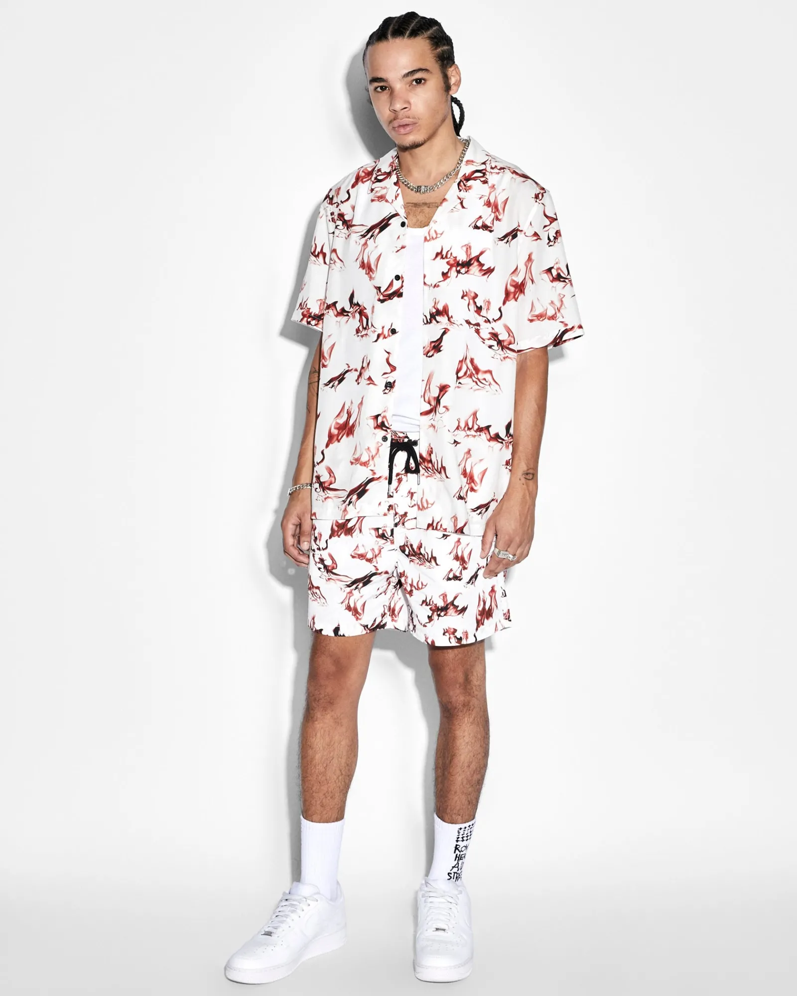 Flash Sale Ksubi Burnt Resort Ss Shirt White